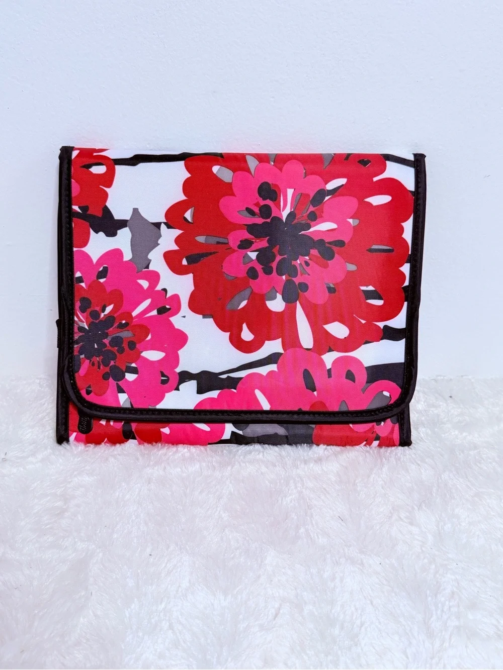 Thirty One Fold Up Cover Carry Organizer Notepad iPad Tablet Case Bold Bloom